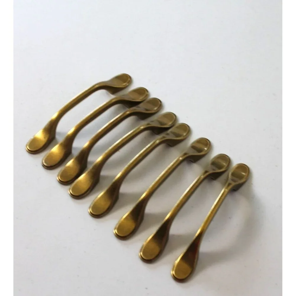8-Hickory Hardware Solid Core Kitchen Cabinet Pulls 3